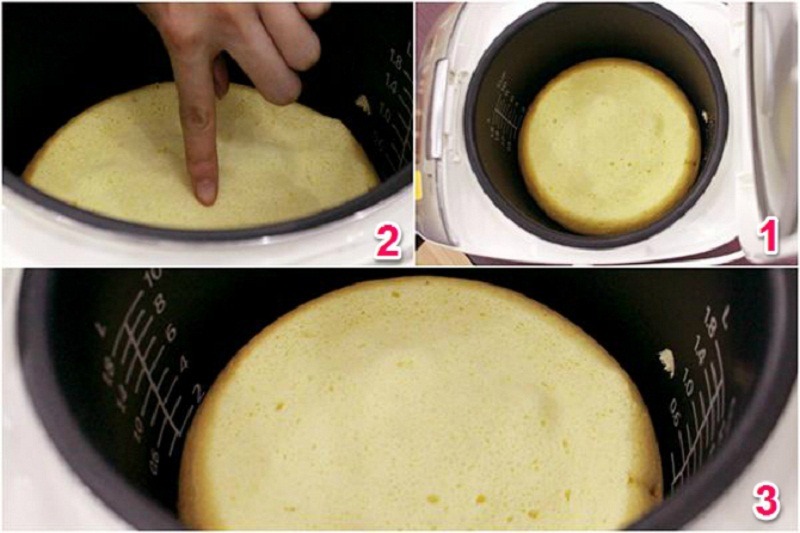 Cách Làm Bánh Bông Lan Bằng Nồi Cơm Điện Ngay Tại Nhà