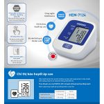 Máy đo huyết áp bắp tay tự động Omron HEM-7124