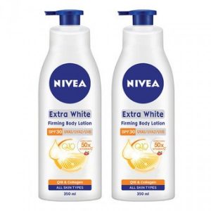 Kem dưỡng trắng da Nivea Extra White Firming Body Lotion