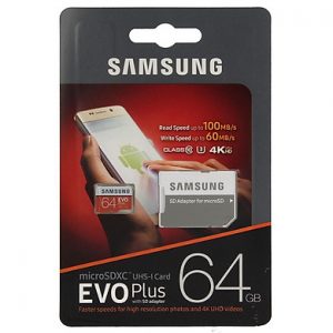 Thẻ nhớ Micro SDXC Samsung Evo Plus 64GB Class 10
