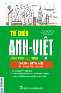 Cuốn sách từ điển Anh Việt dành cho học sinh