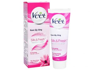 Kem tẩy lông Veet Silk & Fresh Normal Tuýp 50g