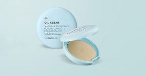 Kem chống nắng The Face Shop Oil Clear Smooth & Bright Pact SPF 30 ++
