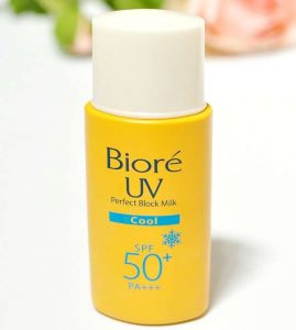 Kem chống nắng Biore UV Perfect Block Milk Cool