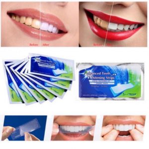 Miếng dán trắng răng hãng Advanced Teeth Whitening Strips