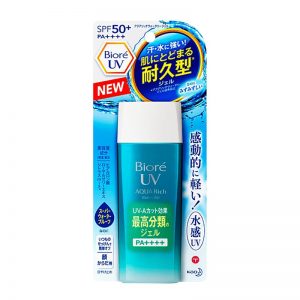 Kem chống nắng Nhật Biore UV Aqua Rich Watery Gel SPF 50+ PA++++