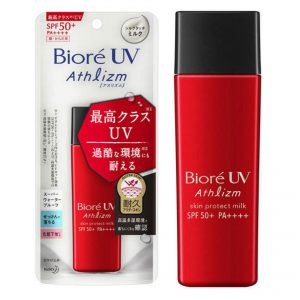 Kem chống nắng Nhật Biore UV Athlizm Skin Protect Milk SPF50+ PA++++