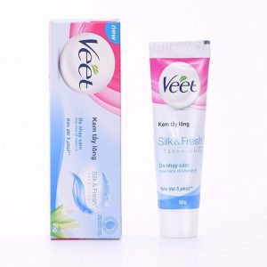 Kem tẩy lông Veet Silk & Fresh loại dành cho Sensitive Skin