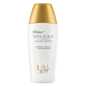 Sunplay Skin Aqua dòng Acnes Clear Milk chỉ số SPF50 PA+++