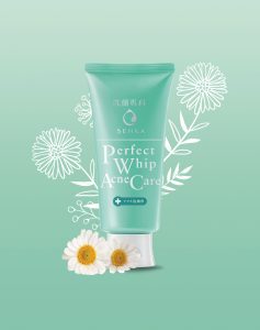 Sữa rửa mặt Senka Perfect Whip Acne Care - Nhật Bản