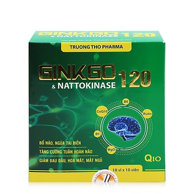 Ginkgo & Nattokinase 120 