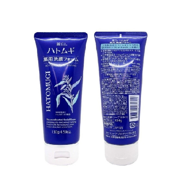 Sữa rửa mặt Hatomugi Acne Care & Facial Washing