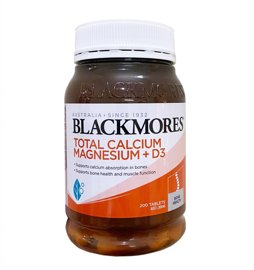 Viên uống bổ sung canxi Blackmores Total Calcium Magnesium + D3