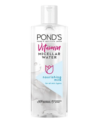 Nước tẩy trang Pond Vitamin Micellar Water Nourishing Milk (màu trắng)