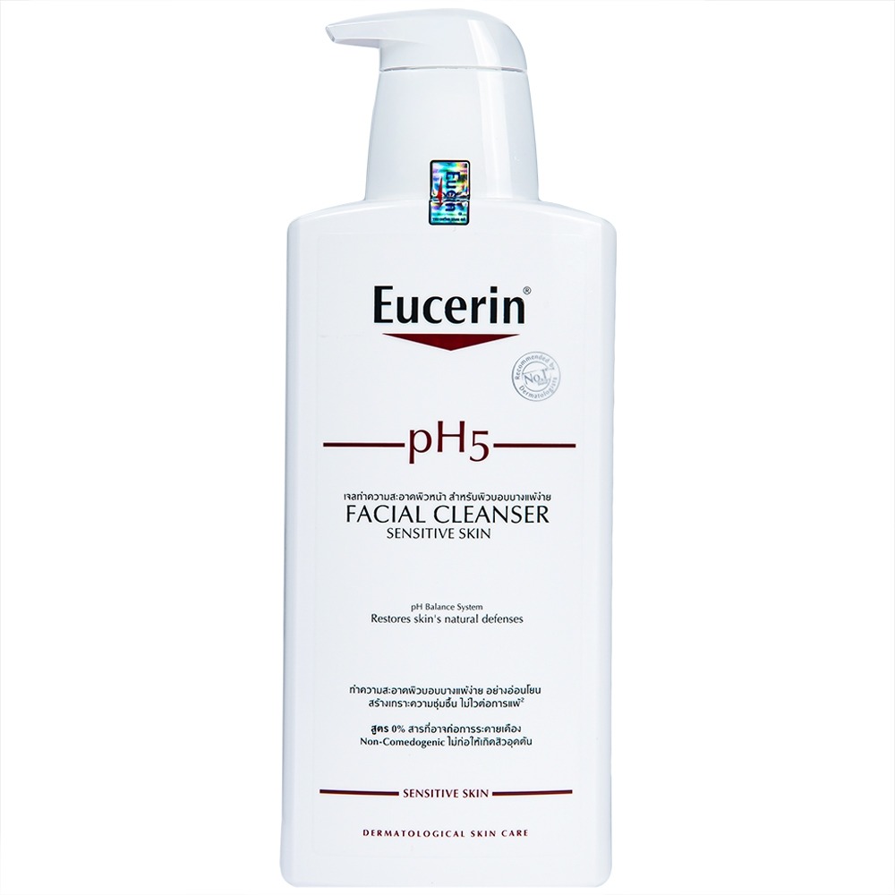 Sữa rửa mặt Eucerin pH5 Facial Cleanser Sensitive Skin