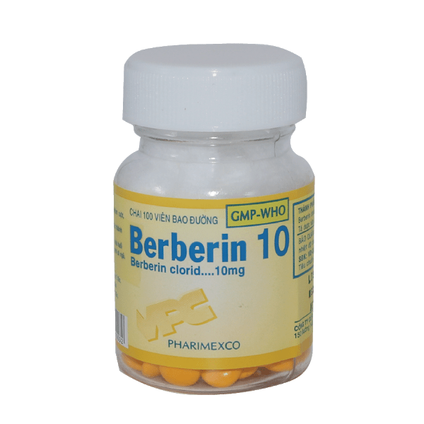Thuốc tiêu chảy Berberin