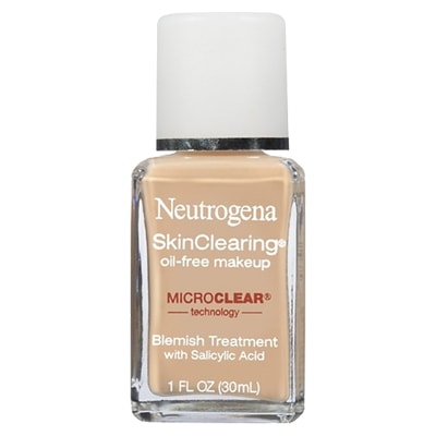 Kem nền Neutrogena Skin Clearing Oil-Free Makeup dành cho da dầu