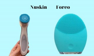 So sánh máy rửa mặt Nuskin và Foreo chi tiết từ A – Z