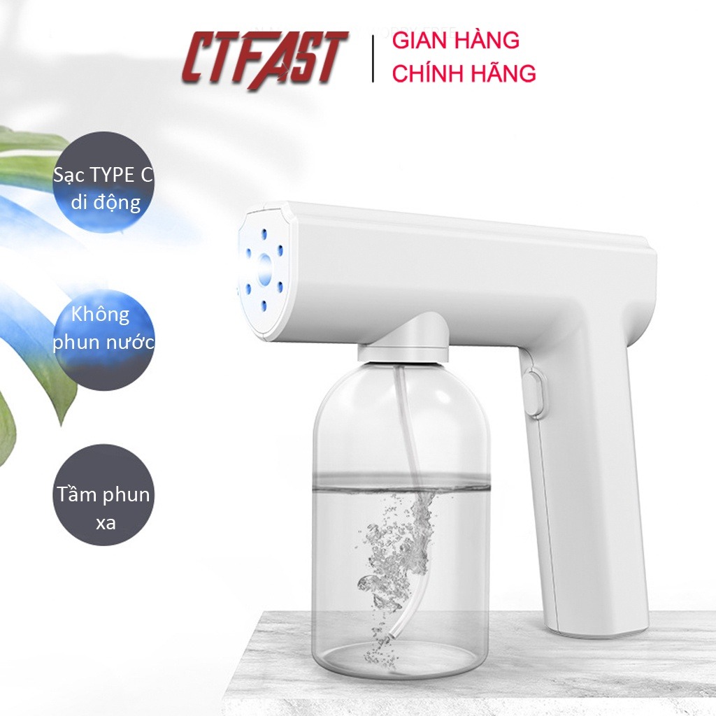 Súng phun khử trùng nano cầm tay CTFAST - 05